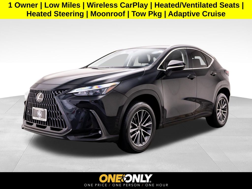 Black (Caviar) 2024 Lexus NX Hybrid SUV / Crossover All-Wheel Drive Continuously Variable Transmission