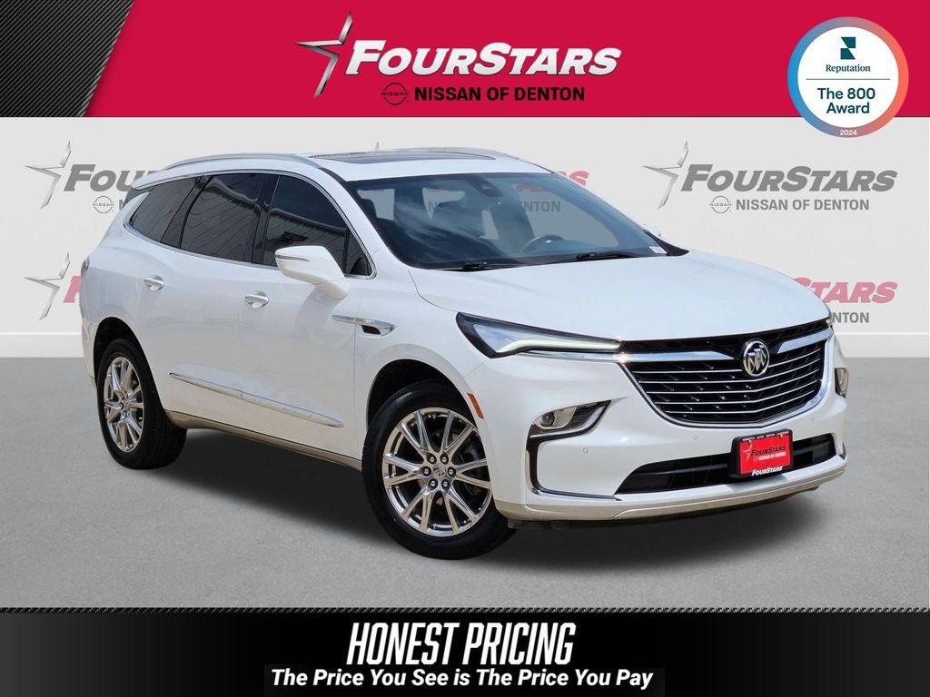 Summit White 2023 Buick Enclave SUV / Crossover Front-Wheel Drive 9-Speed Automatic