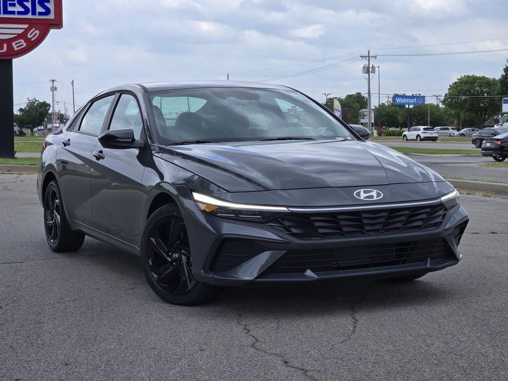 Ecotronic Gray 2026 Hyundai Elantra SEL Sport FWD Sedan Front-Wheel Drive Continuously Variable Transmission