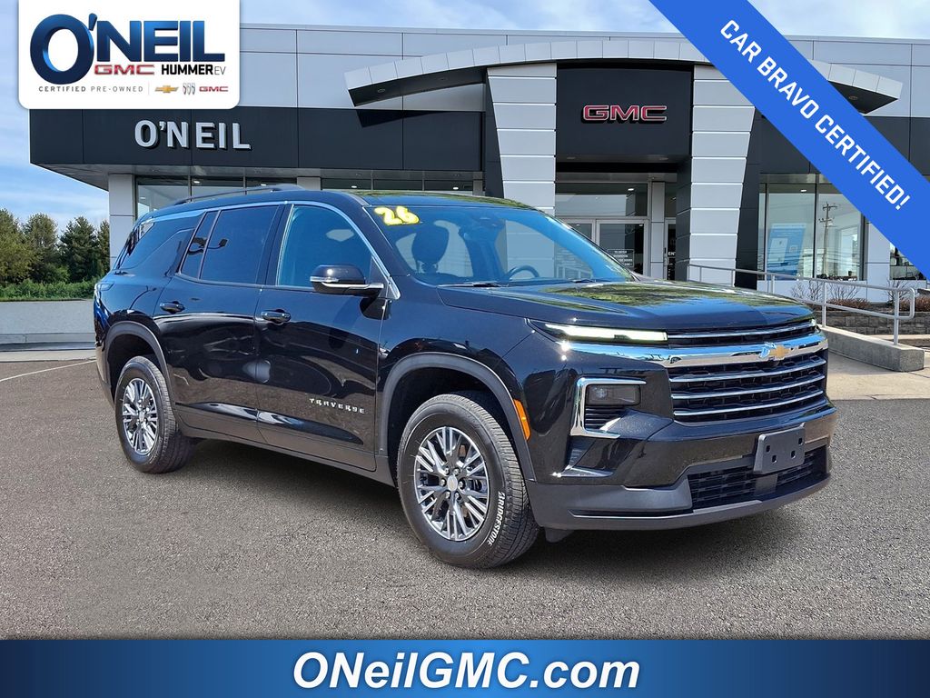 Mosaic Black Metallic 2026 Chevrolet Traverse LT AWD SUV / Crossover Four-Wheel Drive 8-Speed Automatic