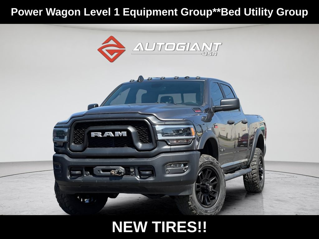 Gray (Granite Crystal Metallic Clearcoat) 2020 RAM 2500 Power Wagon Crew Cab 4WD Pickup Truck Four-Wheel Drive 8-Speed Automatic