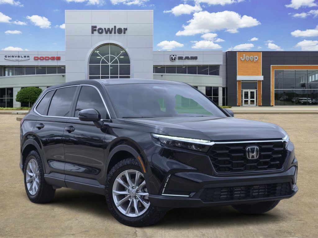 Black 2025 Honda CR-V EX AWD SUV / Crossover All-Wheel Drive Continuously Variable Transmission