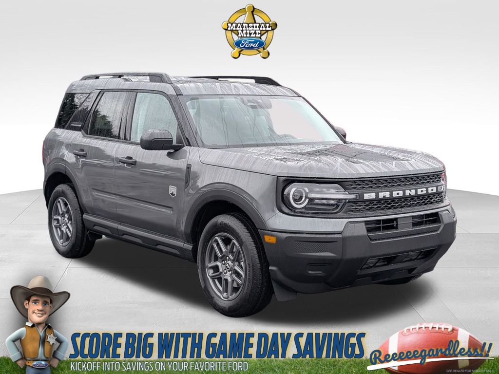 Carbonized Gray Metallic 2026 Ford Bronco Sport SUV / Crossover All-Wheel Drive 8-Speed Automatic