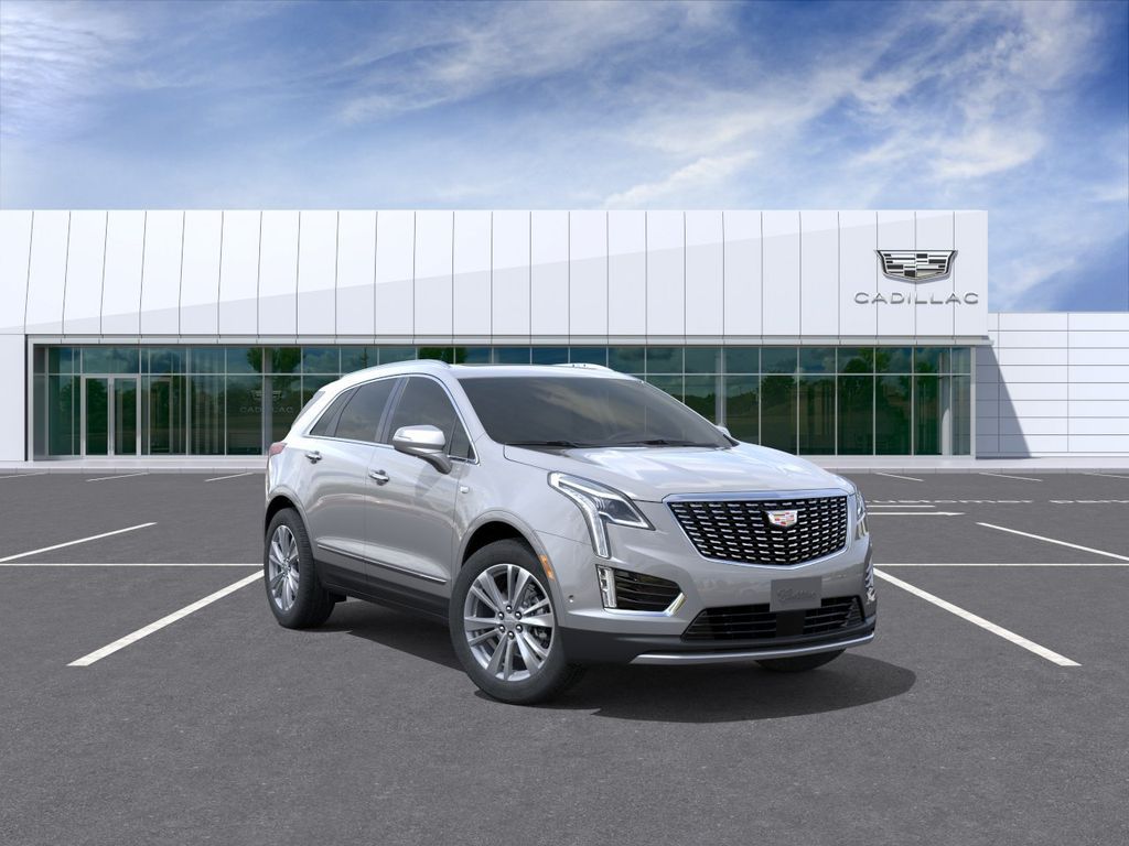 Silver Metallic 2026 Cadillac XT5 SUV / Crossover Four-Wheel Drive 9-Speed Automatic