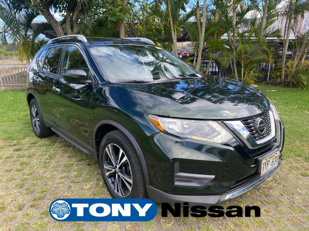 Midnight Pine Metallic 2020 Nissan Rogue SUV / Crossover Front-Wheel Drive Continuously Variable Transmission