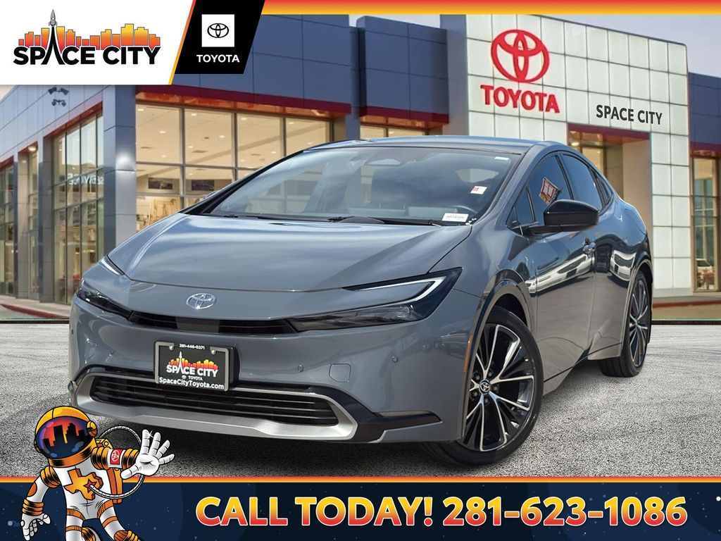 Gray 2023 Toyota Prius Limited FWD Hatchback Front-Wheel Drive Continuously Variable Transmission