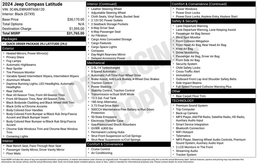 Used 2024 Jeep Compass SUV