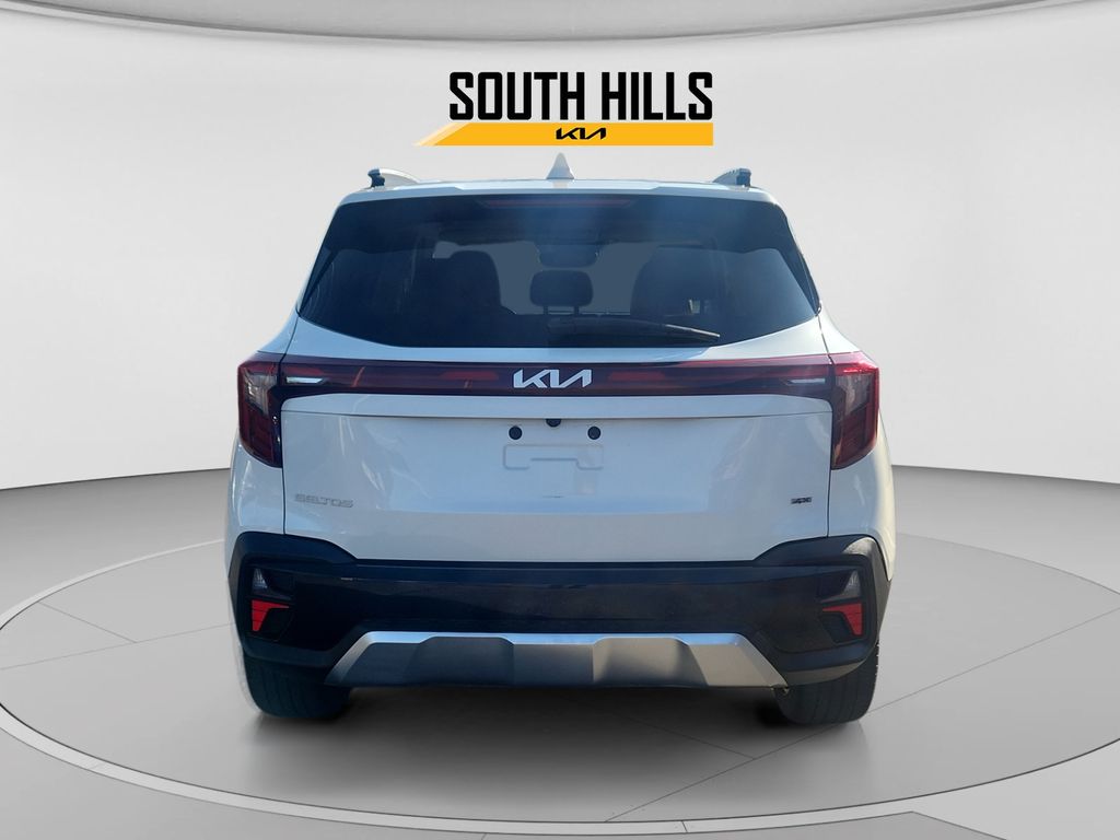 2024 Kia Seltos SX White at South Hills Kia