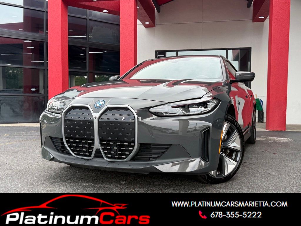 Individual Dravit Gray Metallic 2023 BMW i4 Sedan Rear-Wheel Drive Automatic