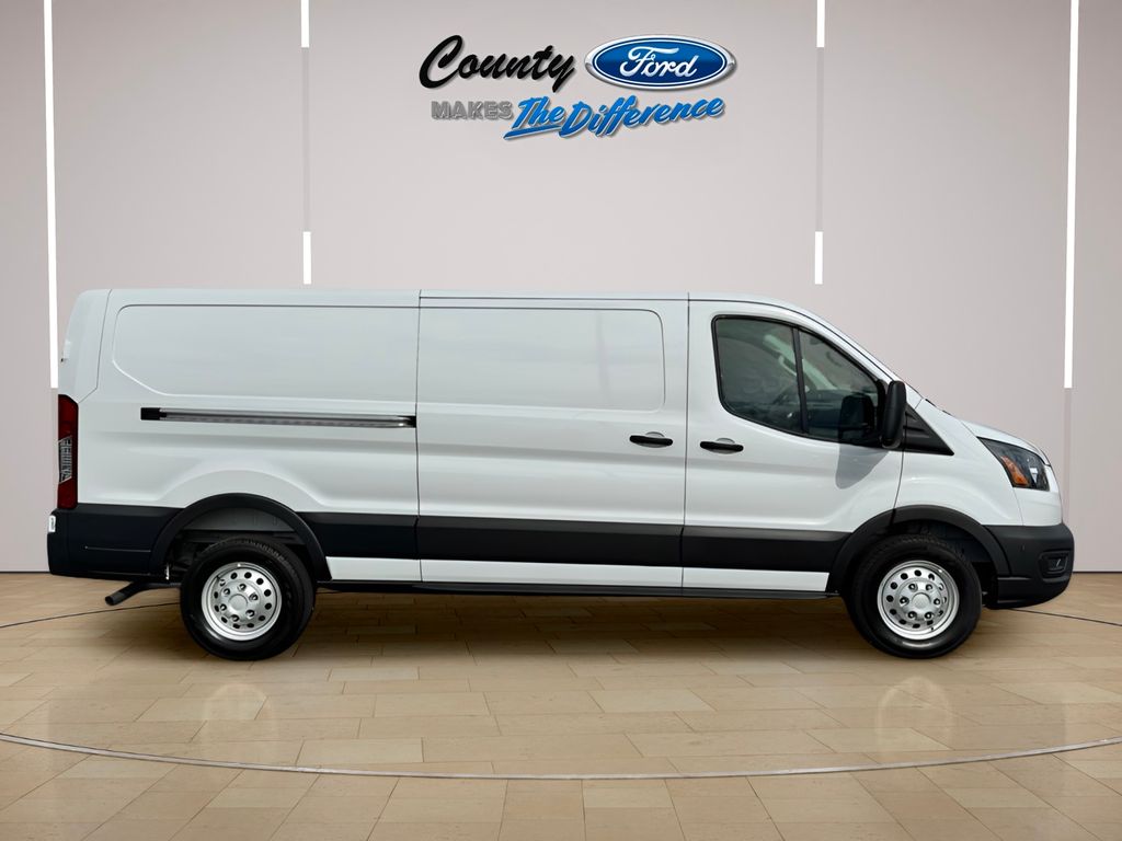 Oxford White 2025 Ford Transit Cargo Van All-Wheel Drive 