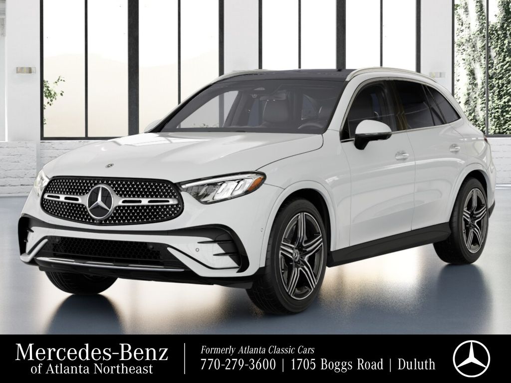 Polar White 2026 Mercedes-Benz GLC 300 4MATIC SUV / Crossover All-Wheel Drive 9-Speed Automatic