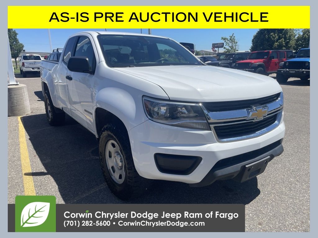 Summit White 2016 Chevrolet Colorado Pickup Truck Four-Wheel Drive 6-Speed Automatic