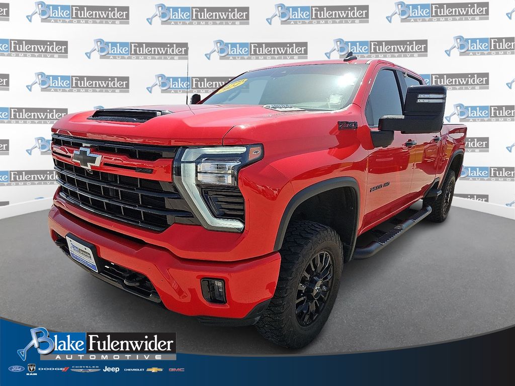 Red Hot 2024 Chevrolet Silverado 2500HD Pickup Truck Four-Wheel Drive Automatic