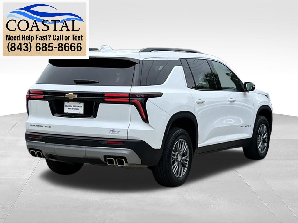 2025 Chevrolet Traverse LT White at Bob Mills Chevrolet