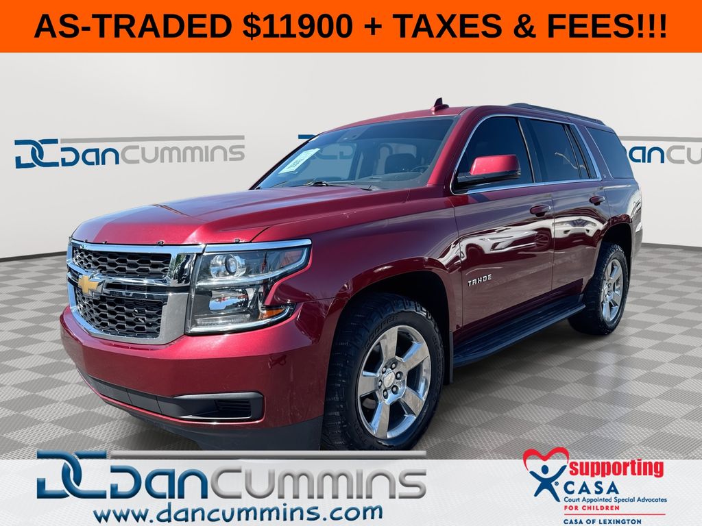 Siren Red Tintcoat 2016 Chevrolet Tahoe SUV / Crossover Four-Wheel Drive 6-Speed Automatic Overdrive