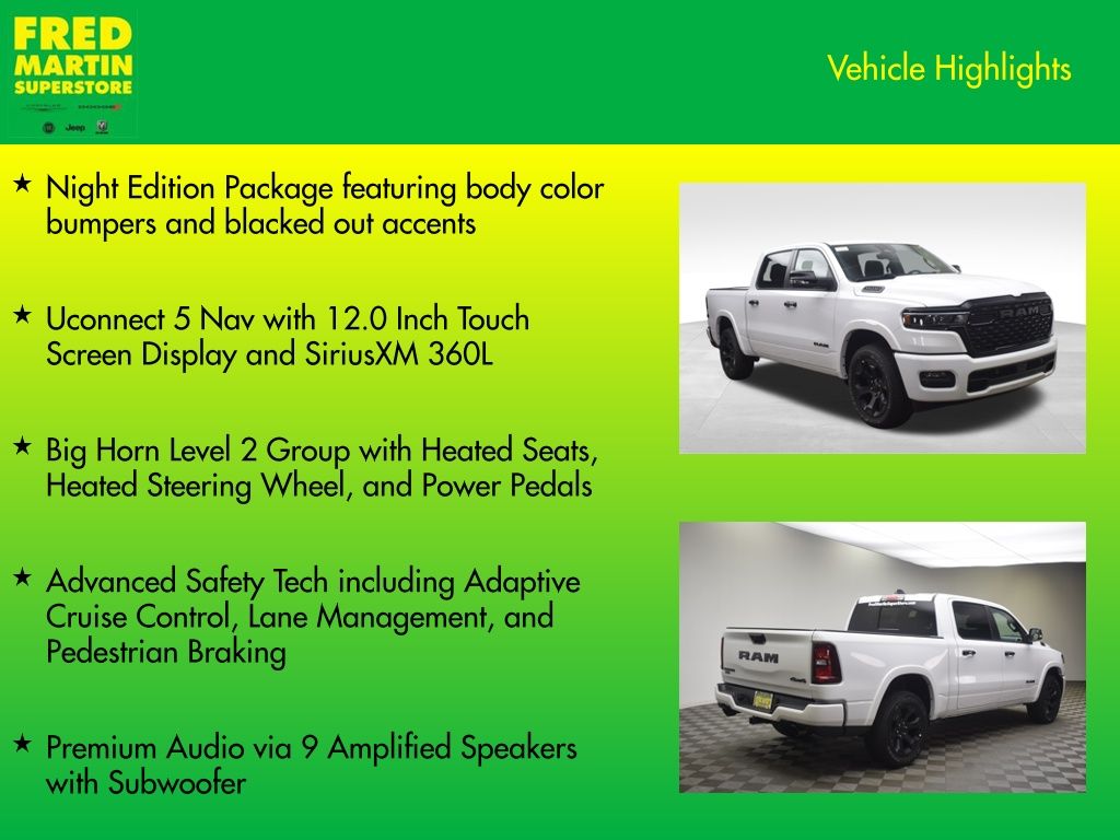 new 2026 Ram 1500 car, priced at $53,730