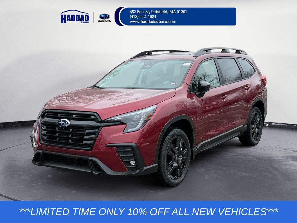 Crimson Red Pearl 2026 Subaru Ascent Onyx Edition AWD SUV / Crossover All-Wheel Drive Continuously Variable Transmission