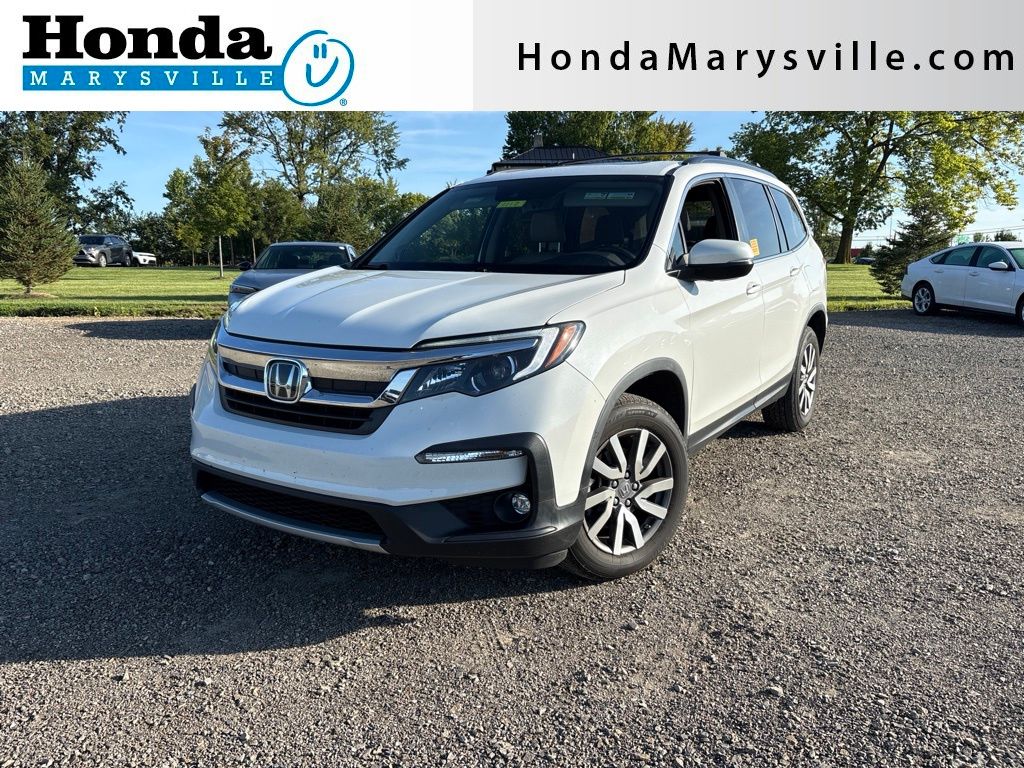 Platinum White Pearl 2020 Honda Pilot SUV / Crossover All-Wheel Drive 6-Speed Automatic