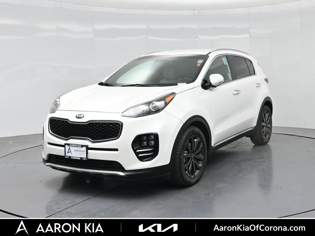 Snow White Pearl 2019 Kia Sportage SUV / Crossover Front-Wheel Drive 6-Speed Automatic Overdrive