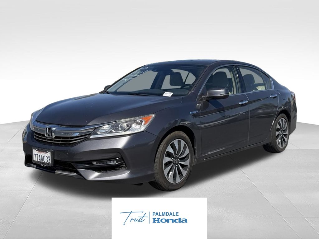 2017 Honda Accord Hybrid Sedan Front-Wheel Drive Continuously Variable Transmission