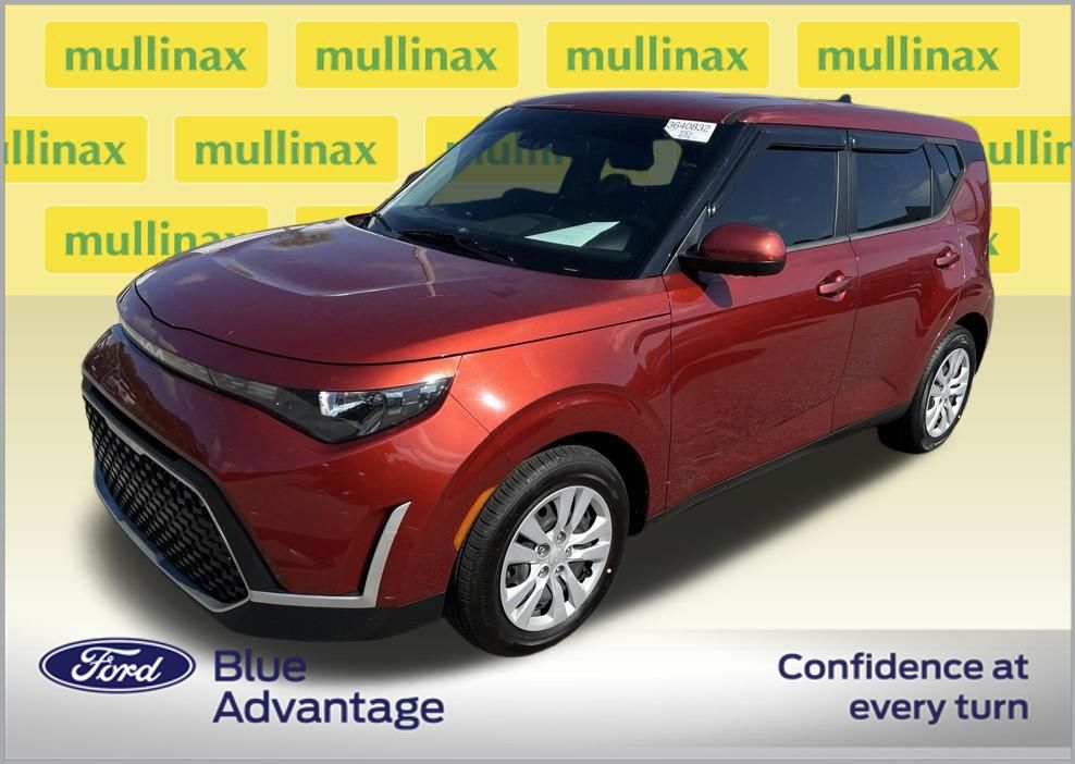 Certified Used 2023 Orange Kia LX image 2