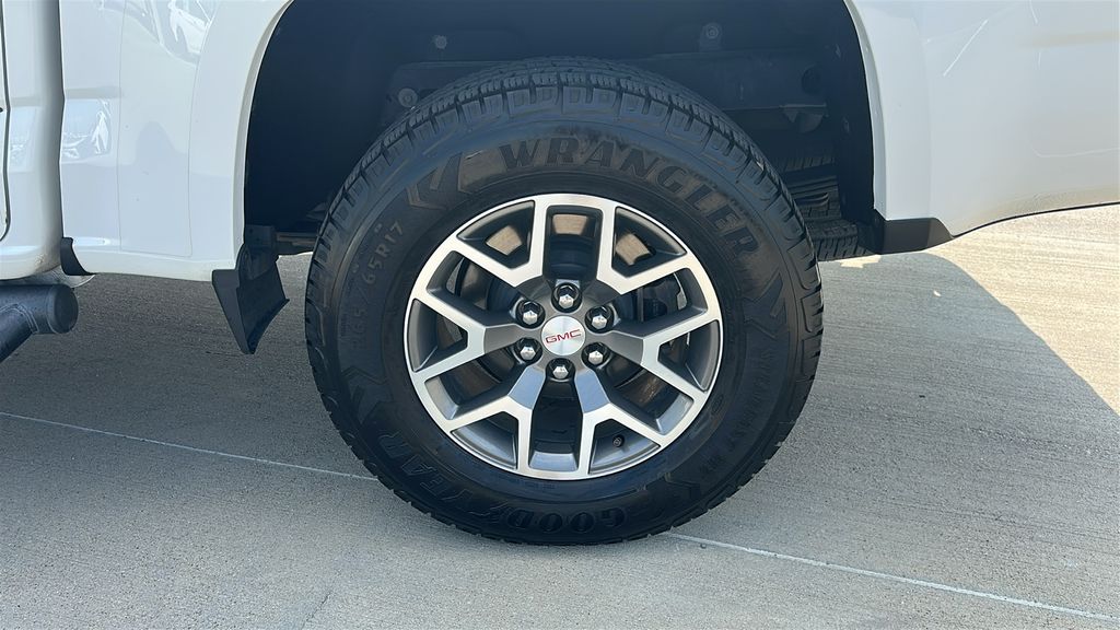2021 GMC Canyon AT4 w/Leather White at AutoSavvy Houston Southwest