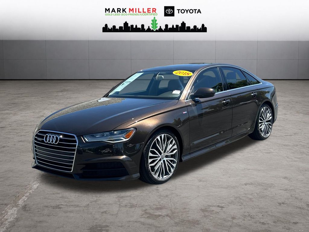 Brown 2018 Audi A6 Sedan All-Wheel Drive Automatic