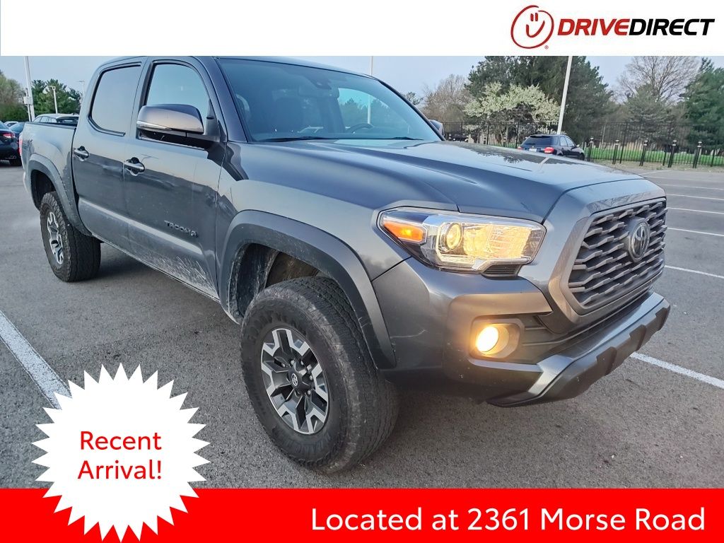 Magnetic Gray Metallic 2023 Toyota Tacoma TRD Off Road Double Cab 4WD Pickup Truck Four-Wheel Drive 6-Speed Automatic