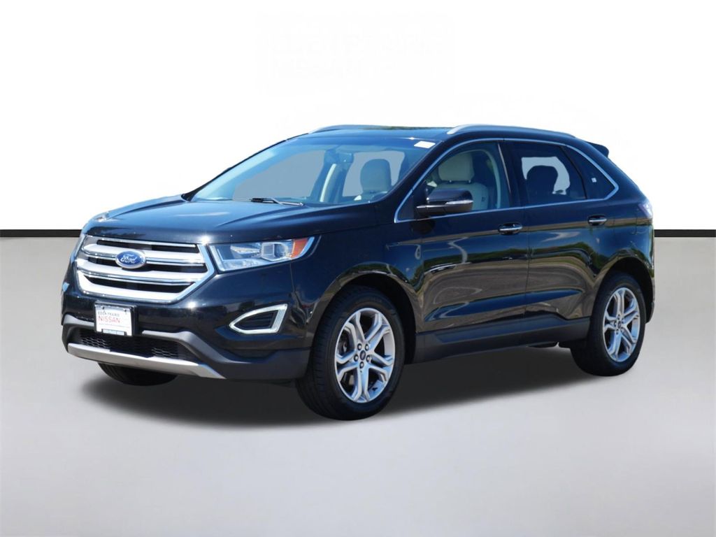Shadow Black 2017 Ford Edge SUV / Crossover All-Wheel Drive 6-Speed Automatic