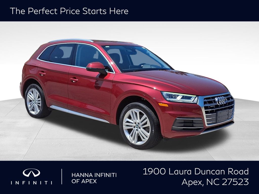 Matador Red Metallic 2018 Audi Q5 SUV / Crossover All-Wheel Drive 7-Speed Automatic