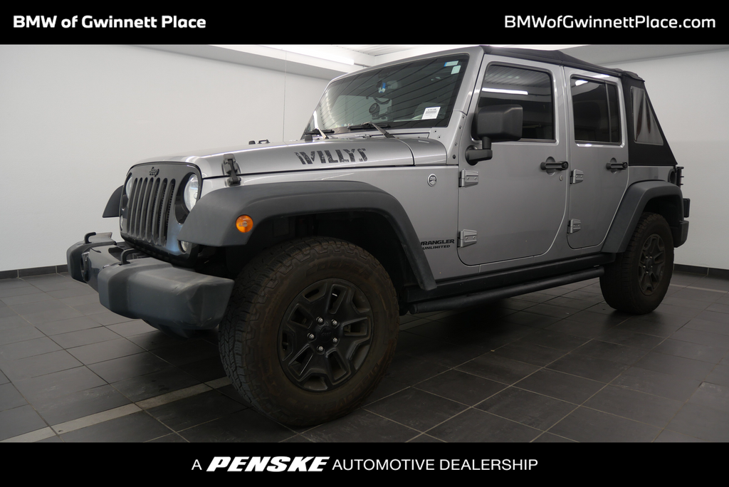 2016 Jeep Wrangler Unlimited Willys -
                Duluth, GA