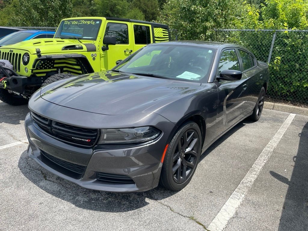 Gray (Granite Crystal Metallic Clearcoat) 2022 Dodge Charger SXT RWD Sedan Rear-Wheel Drive 8-Speed Automatic