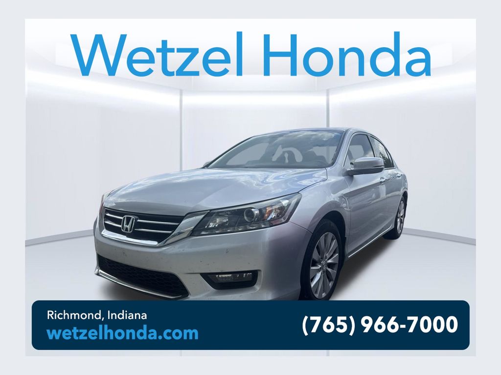 Alabaster Silver Metallic 2014 Honda Accord Sedan Front-Wheel Drive 6-Speed Automatic