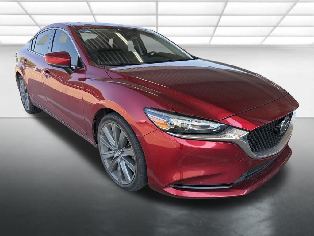 Soul Red Crystal Metallic 2018 Mazda MAZDA6 Sedan Front-Wheel Drive 6-Speed Automatic