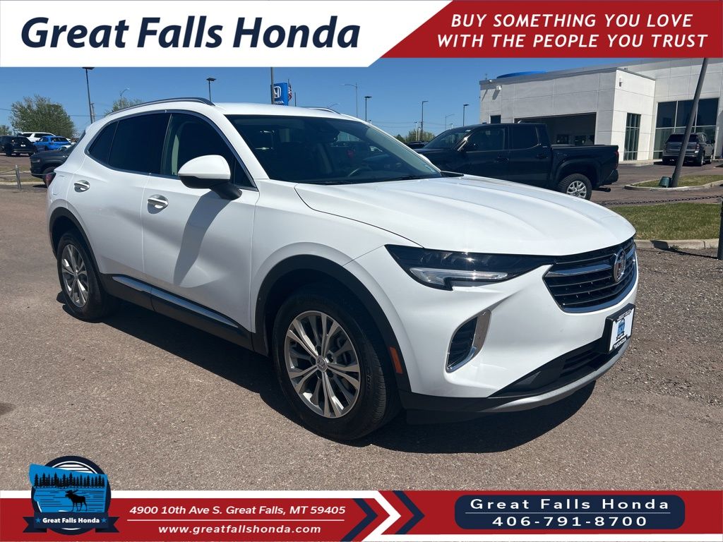 Summit White 2023 Buick Envision SUV / Crossover All-Wheel Drive 9-Speed Automatic