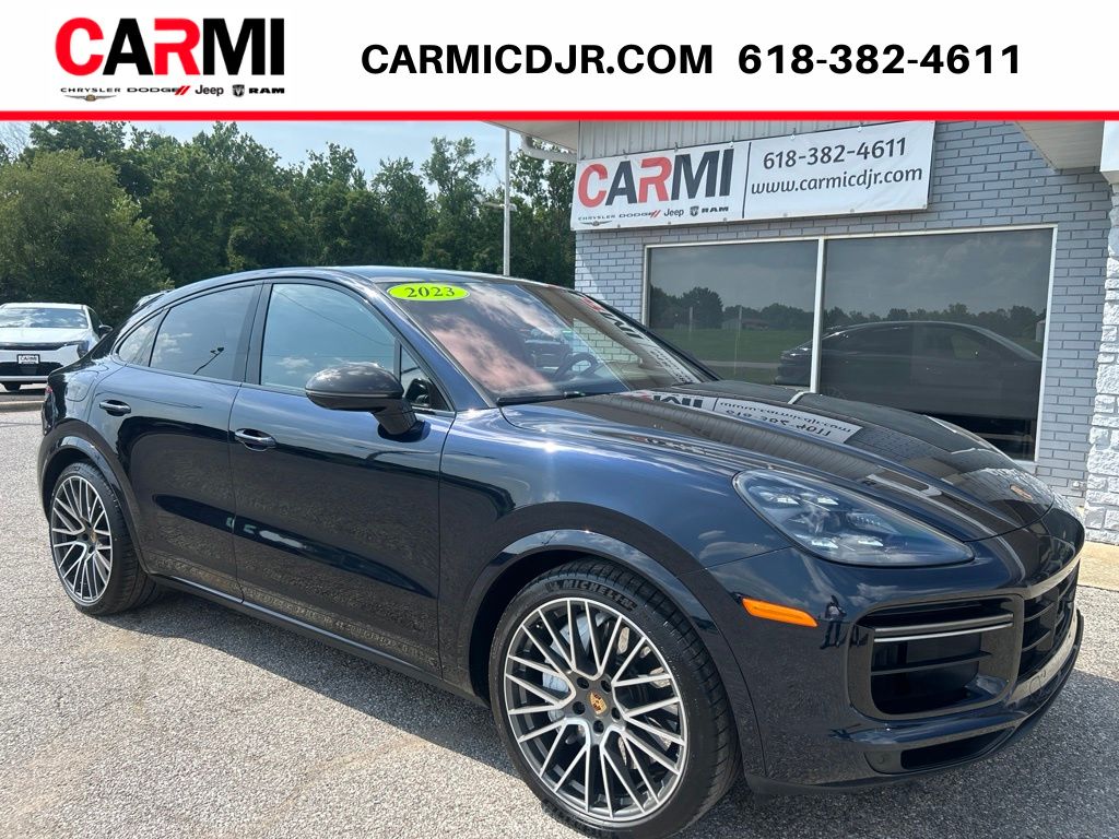 Blue 2023 Porsche Cayenne Coupe Coupe All-Wheel Drive 8-Speed Automatic