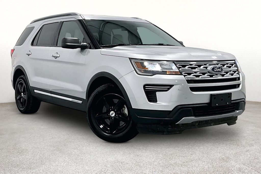 Ingot Silver 2019 Ford Explorer SUV / Crossover Front-Wheel Drive 6-Speed Automatic
