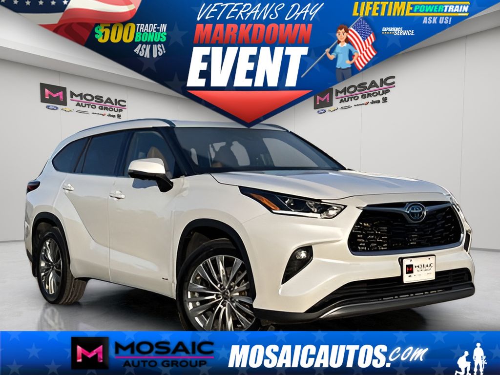 Used 2023 Toyota Highlander Hybrid Platinum SUVs