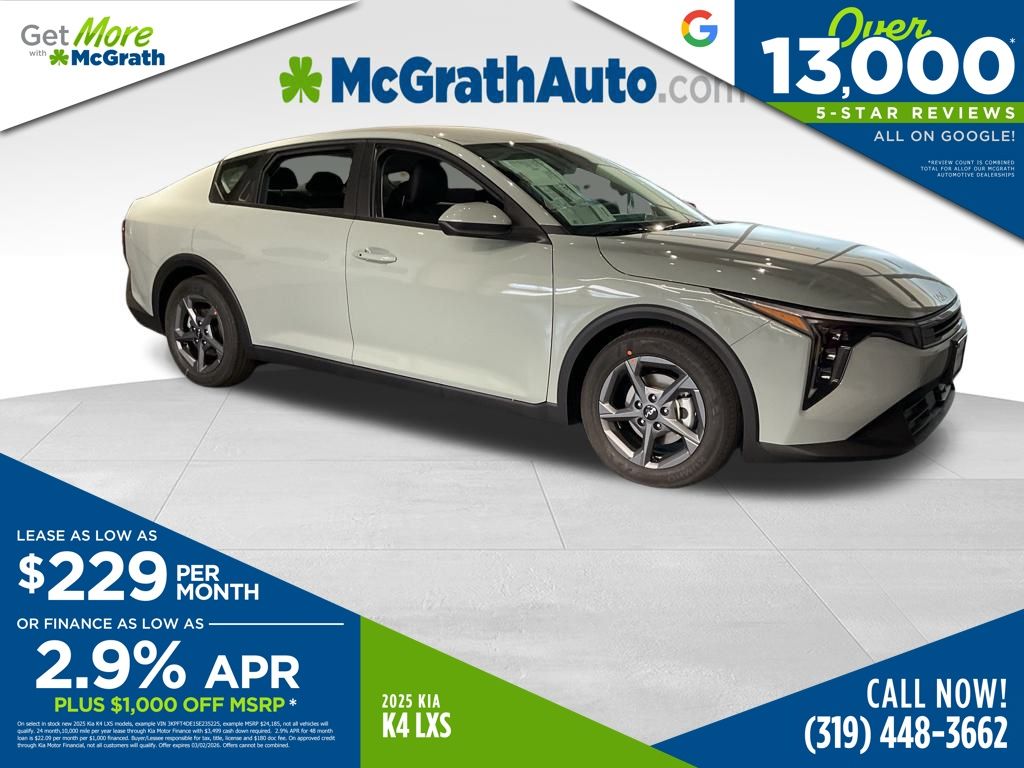 2025 Kia K4 LXS FWD