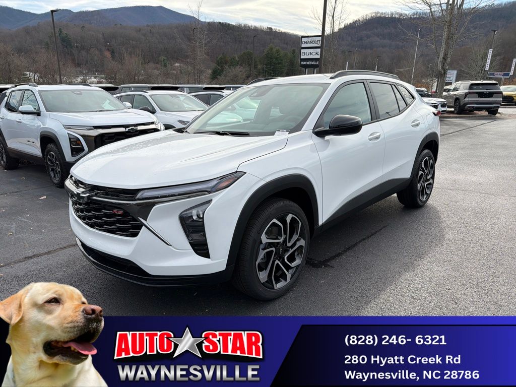 new 2025 Chevrolet Trax car, priced at $26,290