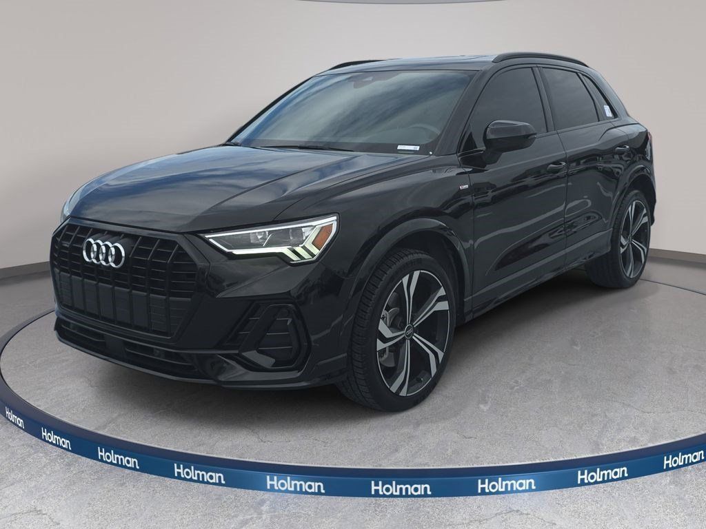 Mythos Black Metallic 2023 Audi Q3 SUV / Crossover All-Wheel Drive 8-Speed Automatic