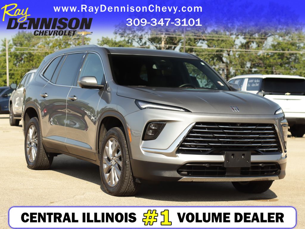 Gray Metallic 2025 Buick Enclave SUV / Crossover Four-Wheel Drive 8-Speed Automatic