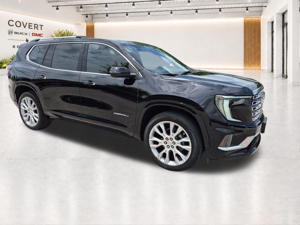 Black (Ebony Twilight Metallic) 2024 GMC Acadia SUV / Crossover Four-Wheel Drive 8-Speed Automatic