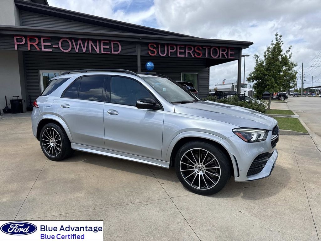 Silver 2022 Mercedes-Benz GLE SUV / Crossover All-Wheel Drive 9-Speed Automatic
