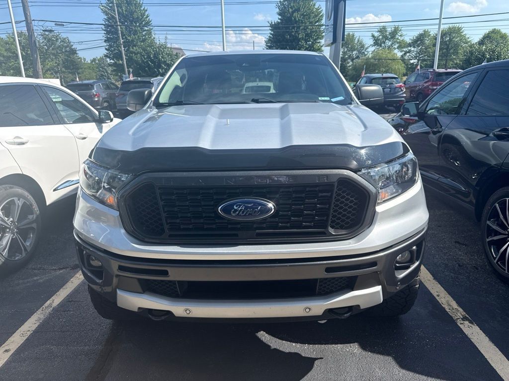 Ingot Silver 2019 Ford Ranger Pickup Truck Four-Wheel Drive Automatic