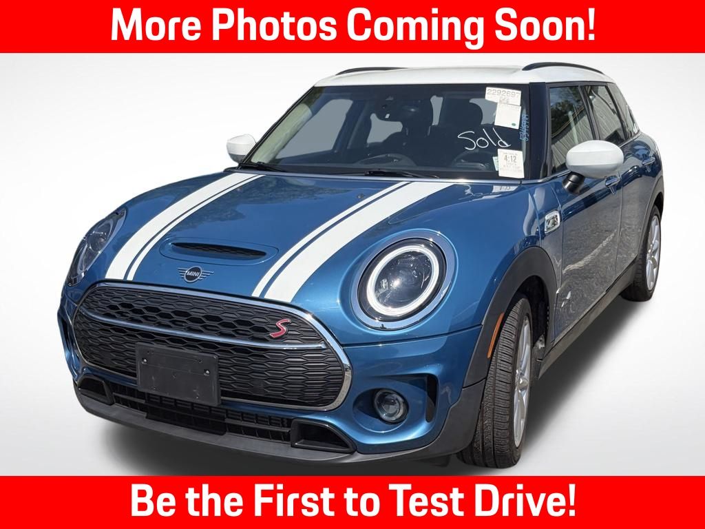 Island Blue Metallic 2023 MINI Cooper Clubman Wagon All-Wheel Drive 8-Speed Automatic