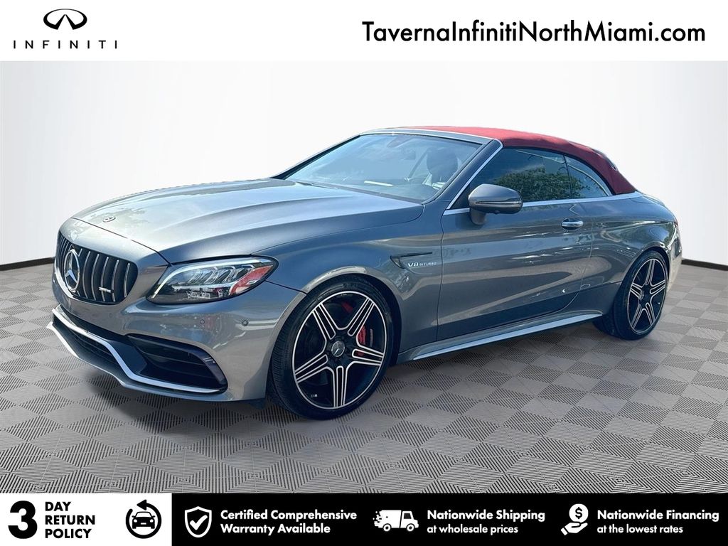 Gray Metallic 2019 Mercedes-Benz C-Class Convertible Rear-Wheel Drive 9-Speed Automatic