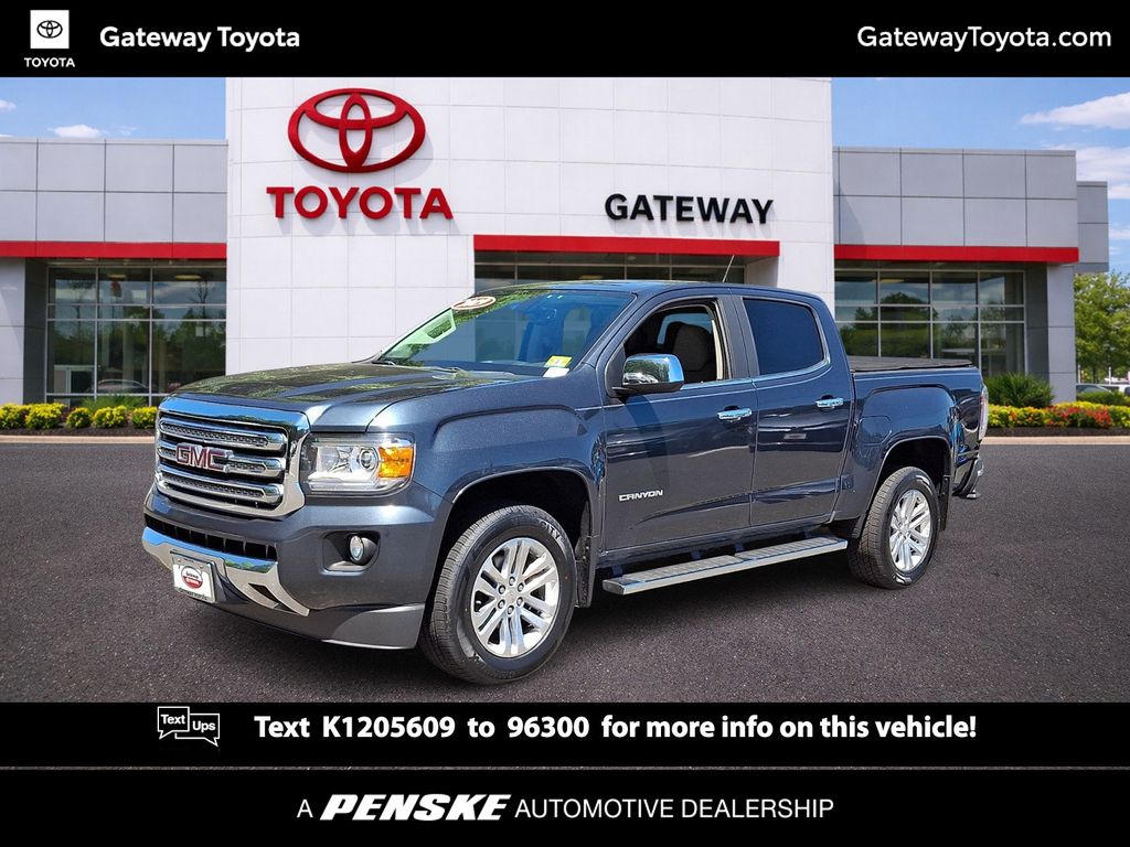 Sky 2019 GMC Canyon SLT Crew Cab 4WD Pickup Truck Four-Wheel Drive 8-Speed Automatic