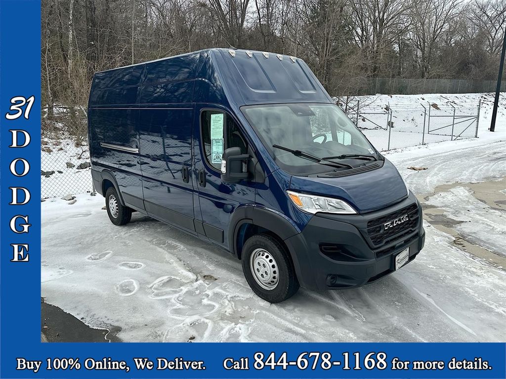 2024 RAM ProMaster 3500 Tradesman 159 Super High Roof Extended Cargo Van with Passenger Seat FWD