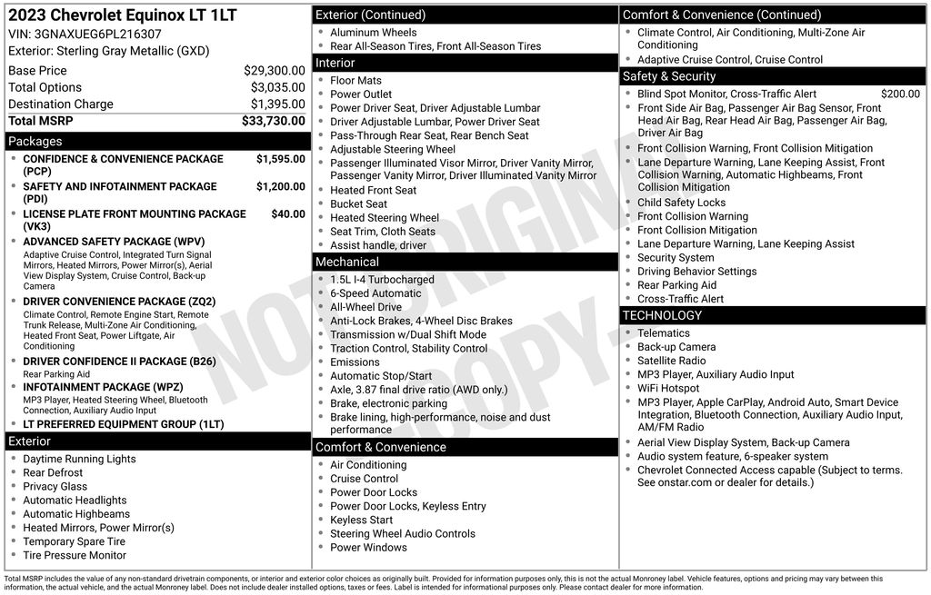 Used 2023 Chevrolet Equinox SUV